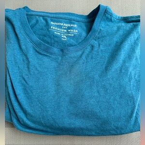 Banana Republic Factory Store Men’s XXL TALL T-Shirt NWT in Blue